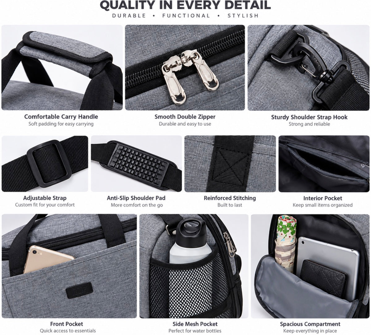 Large Capacity Travel Bags